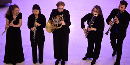 5um3 1. Preis des FMBHW 2026 in der Kategorie Kammermusik mit Blasinstrumenten & Preis der FJM Deutschland 2026